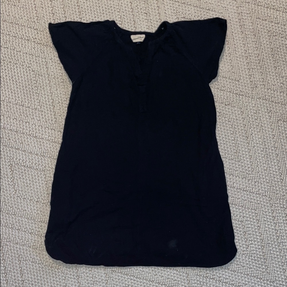 Casual Linen/Gauze Short Sleeve Summer Dress